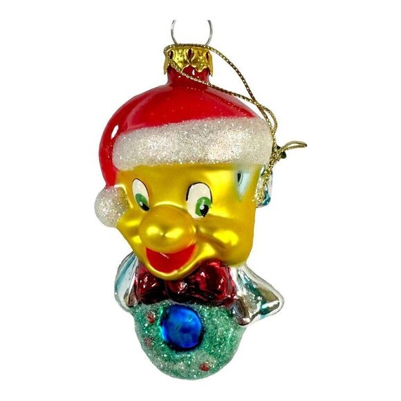 VTG Disney Little Mermaid Ariel & Friends Blown Glass Ornament Set of 6 In Box - Picture 12 of 15